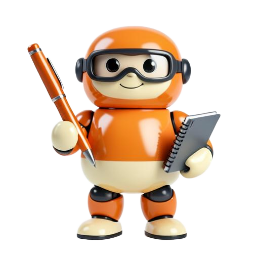 Nib — the Content Creation category mascot