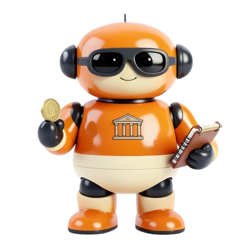 Ledger — the Finance & Operations category mascot