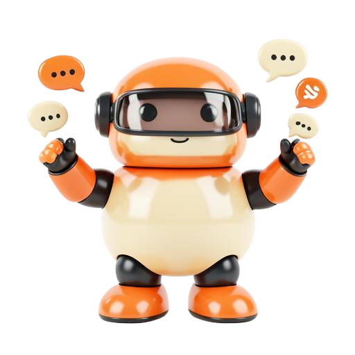 Echo — the Social Media category mascot