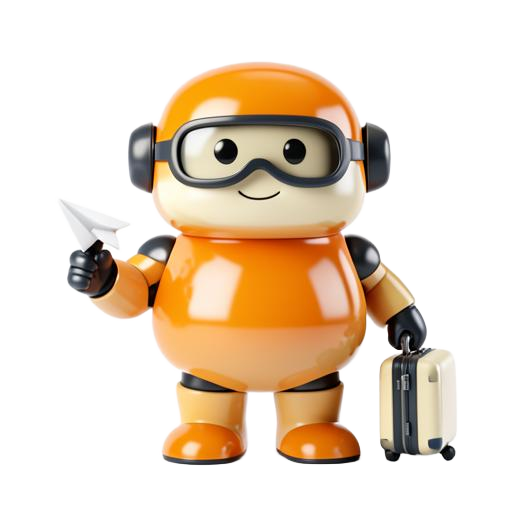 Hoppy — the Travel category mascot